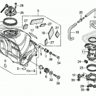 CBR600RA Топливный бак и насос
