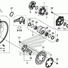 CB1000RA AC Переднее колесо