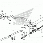 CMX500 A Задний тормозной цилиндр