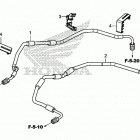 CB300R Front brake pipe