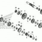 XR650L AC Трансмиссия