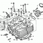 XR650L AC Головка цилиндров