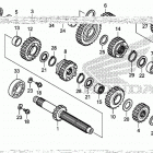 CRF150R Трансмиссия