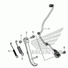 CMX500 A Подножка