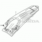 CRF450X Задний бампер