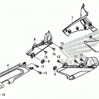 GL1800D Боковые обтекатели