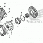 ST1300PA Муфта стартера