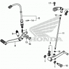 CB650FA Педали