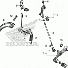 CRF1000A2 Педали