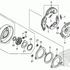 CRF110F One-way clutch