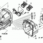 CB500FA Воздушный фильтр