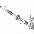 CRF110F Кик стартер