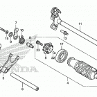 NC750XD Gearshift drum (1)
