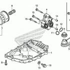 CTX700ND Поддон картера и масляный насос