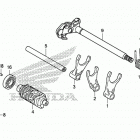 CMX300A Вилка переключения передач