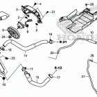 CB500FA Радиатор