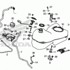 GL1800D Топливный бак