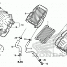 CBR300RA Воздушный фильтр