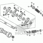 NC750XD Распределительный вал и клапана