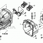 CBR500RA Воздушный фильтр