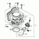 GL1800D Корпус Дросселя