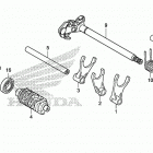 CBR300RA Вилка переключения передач