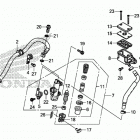 CB650FA Задний тормозной цилиндр