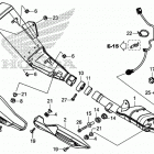 CB500X Глушитель