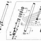 CBR650FA Передняя вилка