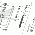 CTX700D Передняя вилка