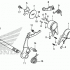 CRF110F Вилка переключения передач