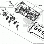 CBR650FA Крышка головки цилиндров