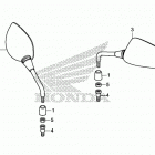 CB300FA Зеркало