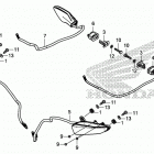 CBR1000S2 Задний фонарь