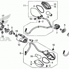 CMX300A Задний фонарь
