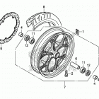 CTX700D Переднее колесо