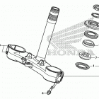 CBR1000S2 Траверса нижняя