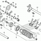 CTX700D Gearshift drum (2)