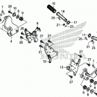 CTX700D Подножки