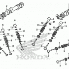 ST1300PA Распределительный вал и клапана