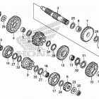 CRF250L Трансмиссия