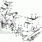 CTX700D Обтекатель