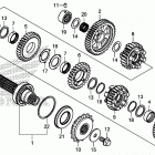 CB500FA Трансмиссия