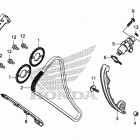 CB650FA Цепь ГРМ и натяжитель