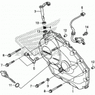 NC750XD Правая крышка картера