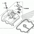 CB300FA Крышка головки цилиндров