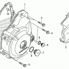 CB300FA Крышка картера левая