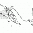 ST1300PA Задние амортизаторы