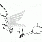 CBR500RA Зеркало