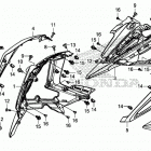 NC750XD Боковые обтекатели